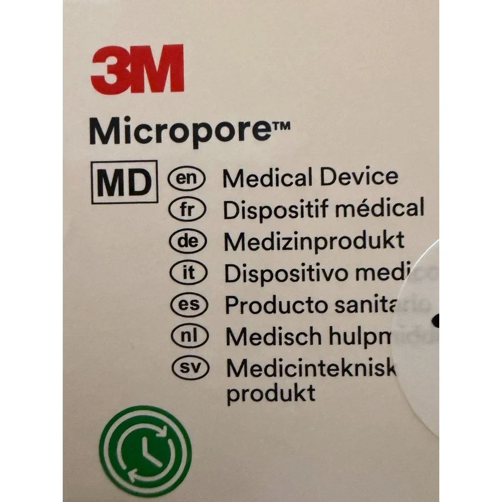 3M Micropore Medical Surgical Tape 1530-2 Skin Friendly 2